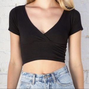 Black Brandy Melville Amara Top NWT!!